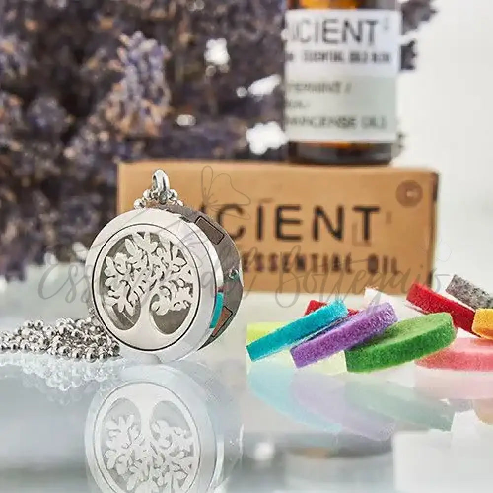 Collana Aroma - Albero della Vita 25mm - Aromatherapy Diffuser Necklaces