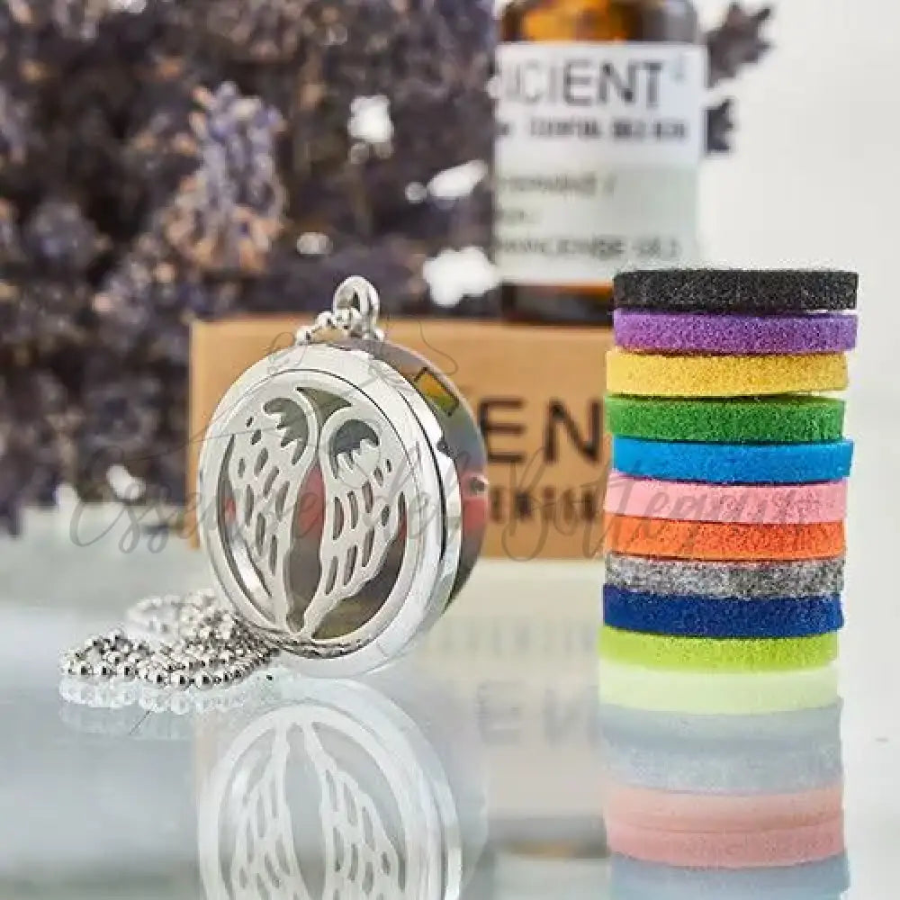 Collana Aroma - Ali Angeliche 30mm - Aromatherapy Diffuser Necklaces
