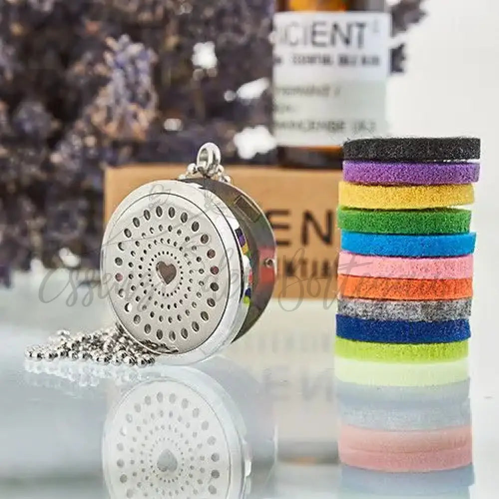 Collana Aroma - Cuore 30mm - Aromatherapy Diffuser Necklaces