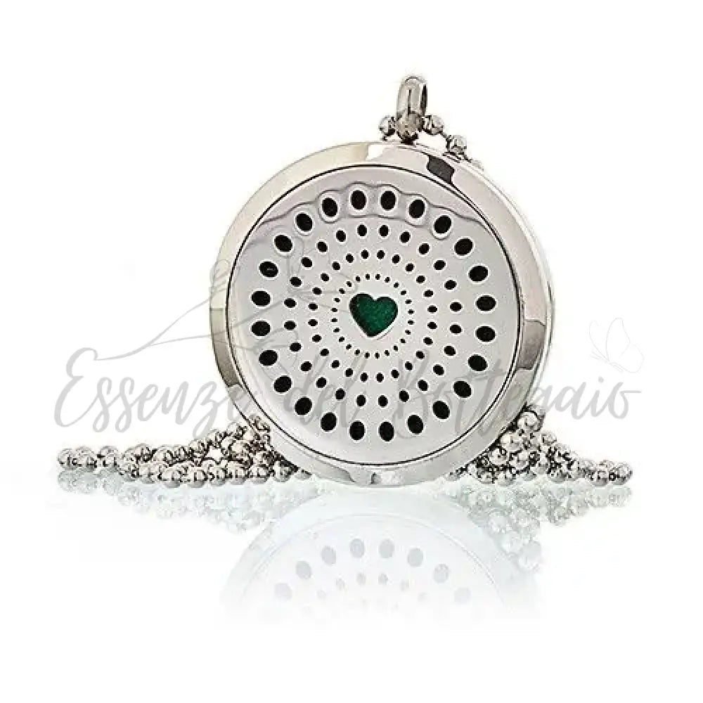 Collana Aroma - Cuore 30mm - Aromatherapy Diffuser Necklaces