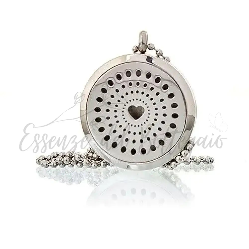 Collana Aroma - Cuore 30mm - Aromatherapy Diffuser Necklaces