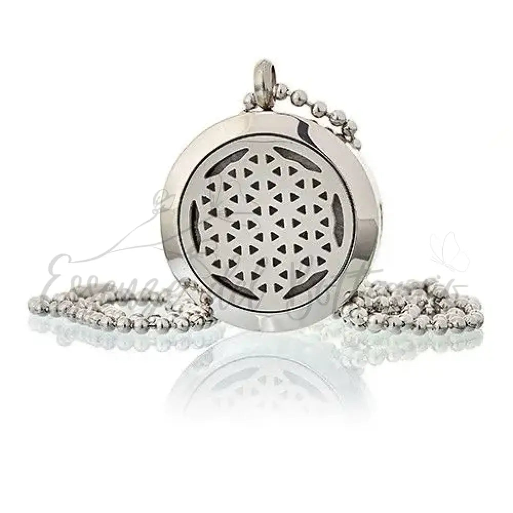 Collana Aroma - Fiore della Vita 25mm - Aromatherapy Diffuser Necklaces
