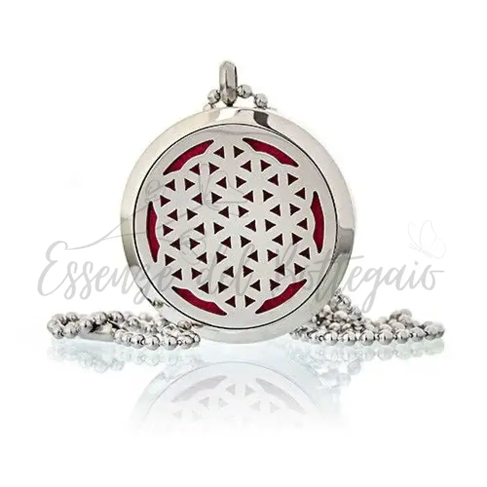 Collana Aroma - Fiore della Vita 30mm - Aromatherapy Diffuser Necklaces