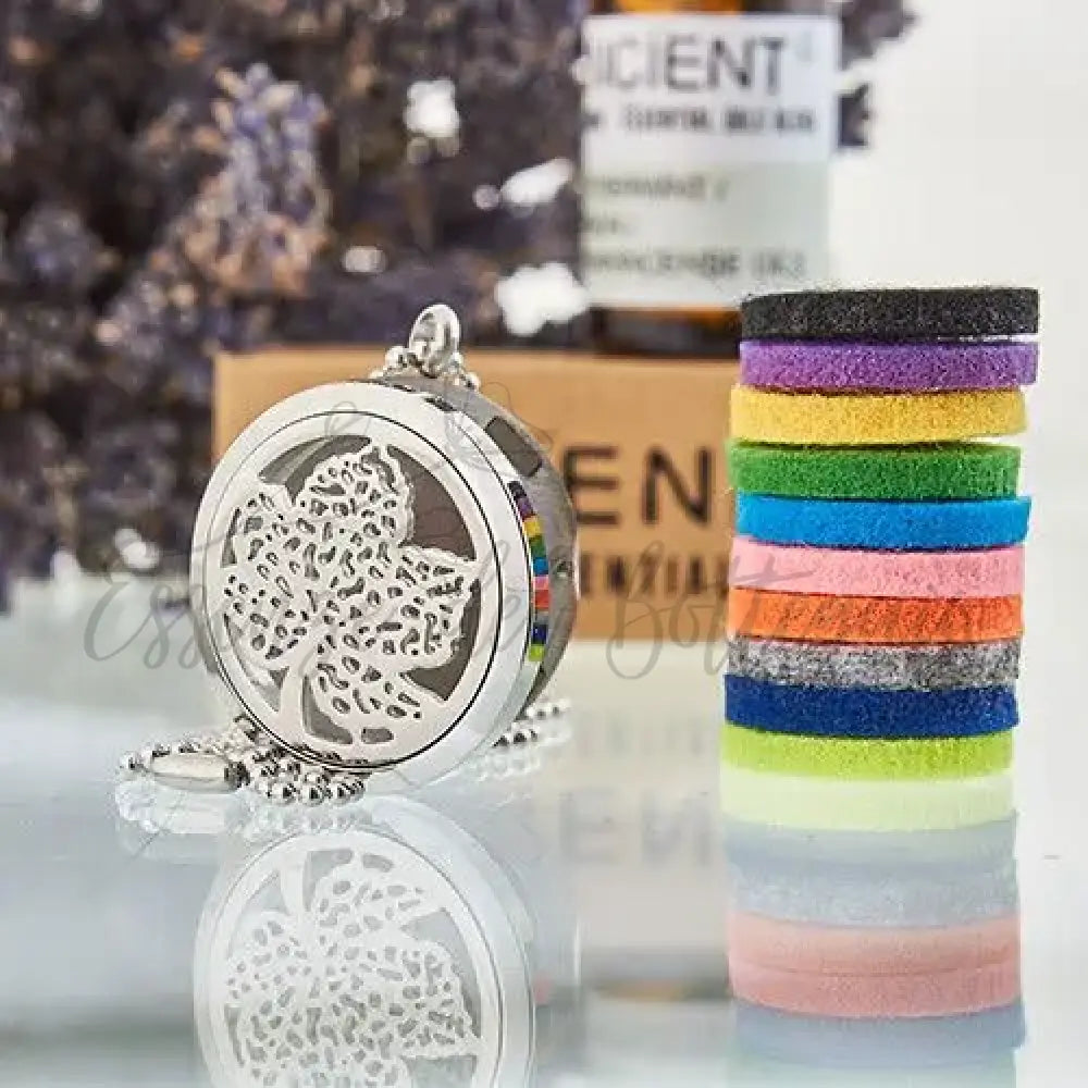 Collana Aroma - Foglia 30mm - Aromatherapy Diffuser Necklaces