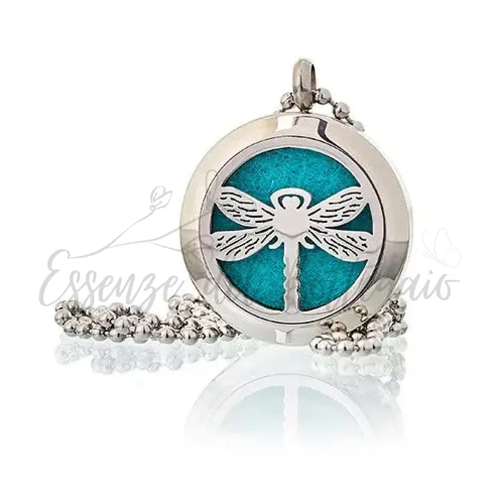 Collana Aroma - Libellula 25mm - Aromatherapy Diffuser Necklaces