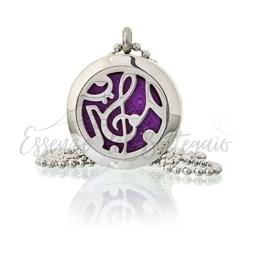 Collana Aroma - Note Musicali 25mm - Aromatherapy Diffuser Necklaces