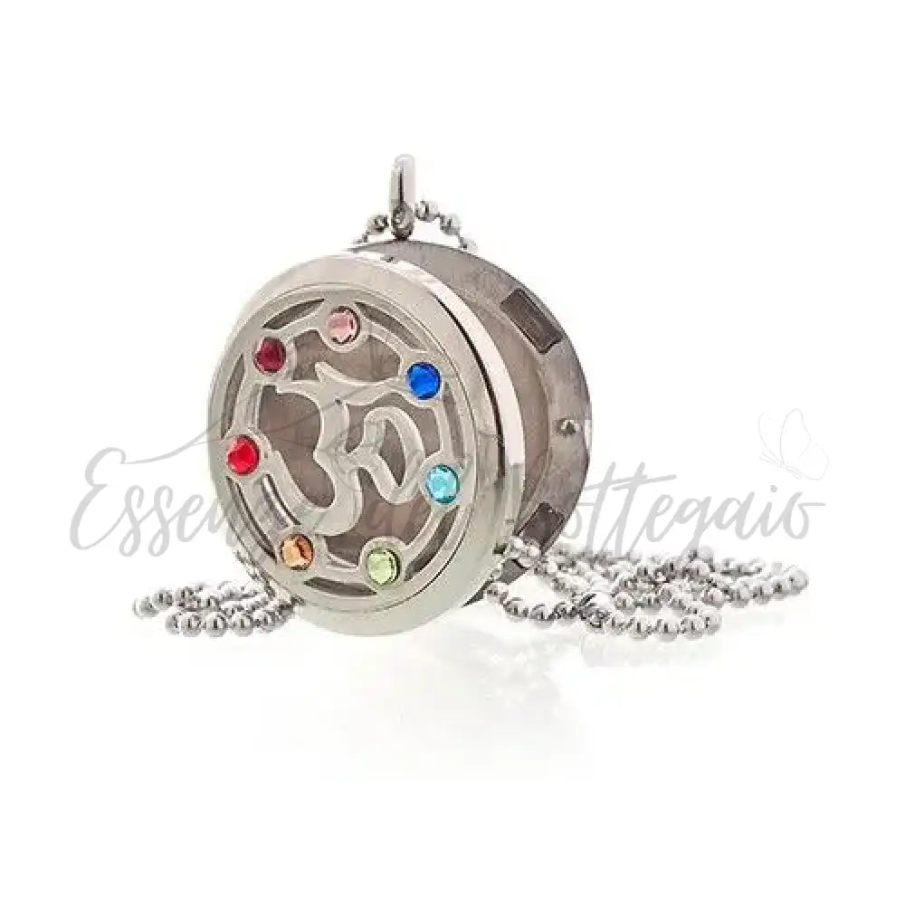 Collana Aroma - OM Chakra - 30mm - Aromatherapy Diffuser Necklaces