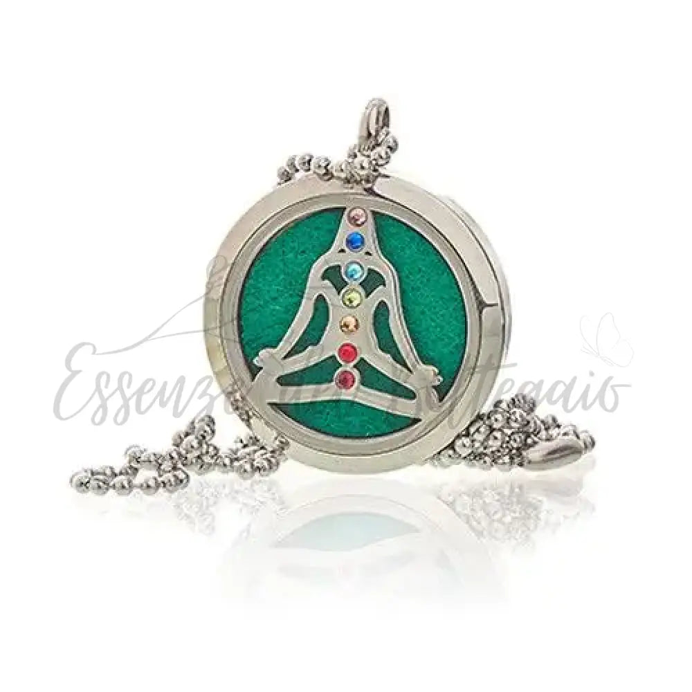 Collana Aroma - Yoga Chakra - 30mm - Aromatherapy Diffuser Necklaces