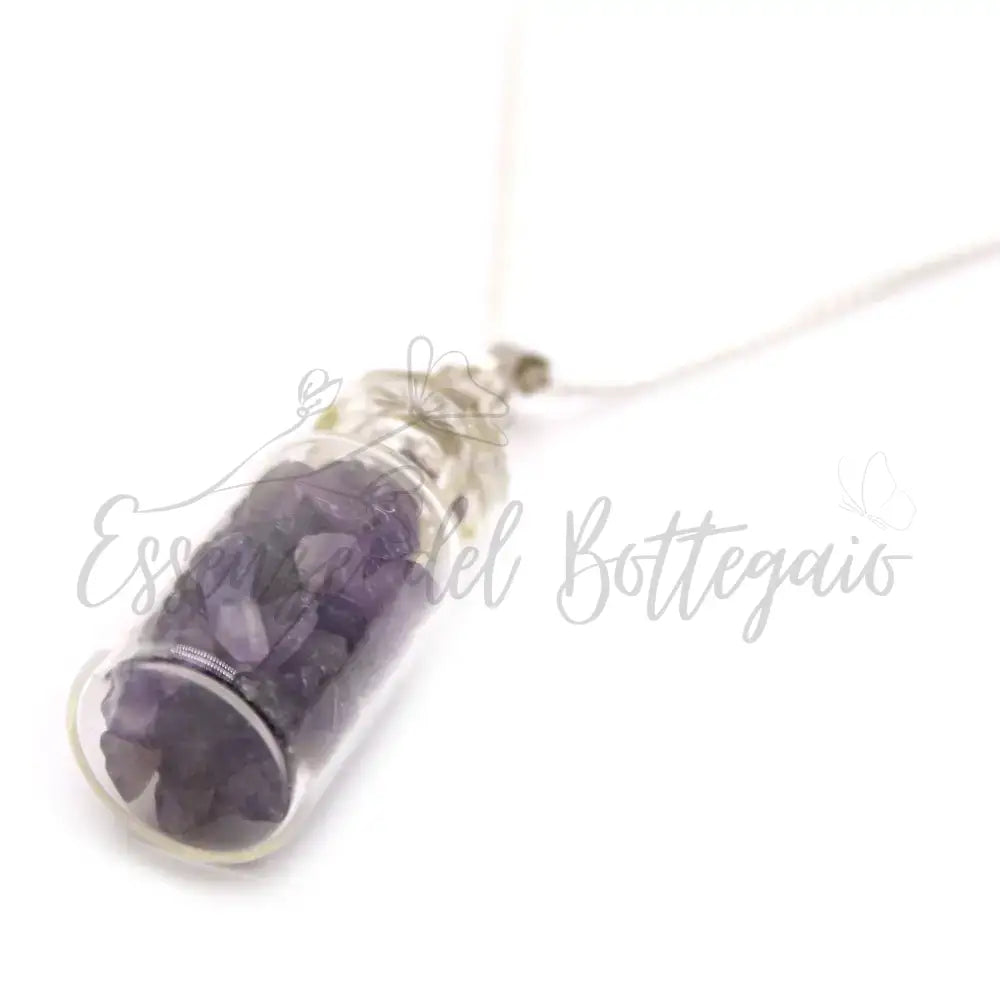Collana a Boccetta - Ametista - Indian Gemstone Necklaces