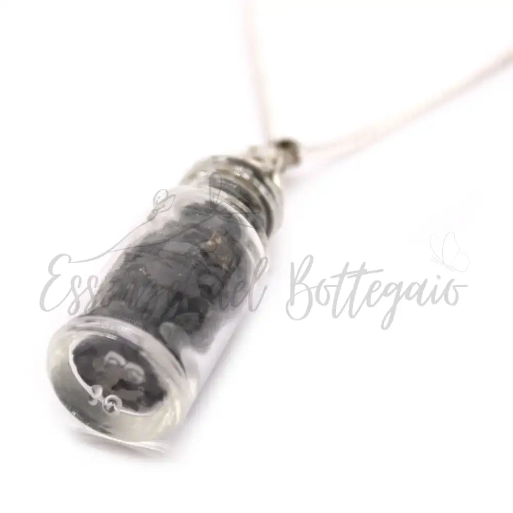 Collana a Boccetta - Onice nero - Indian Gemstone Necklaces