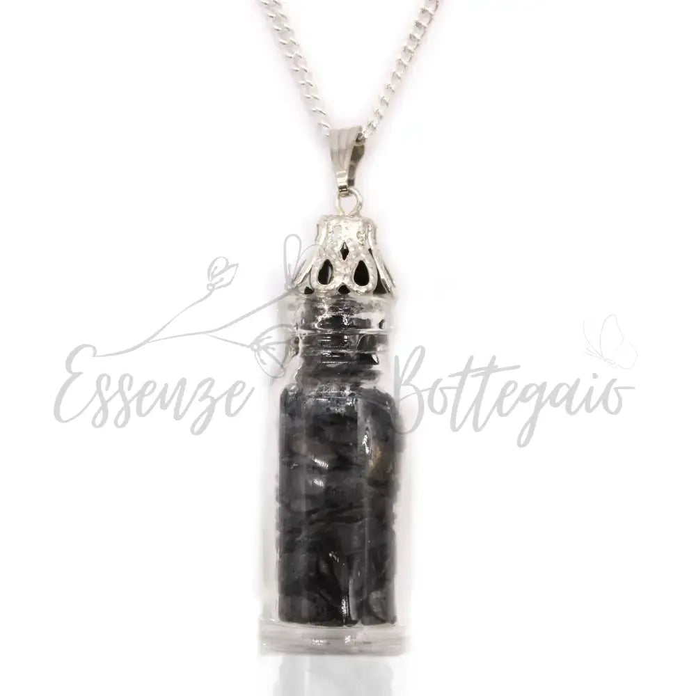 Collana a Boccetta - Onice nero - Indian Gemstone Necklaces