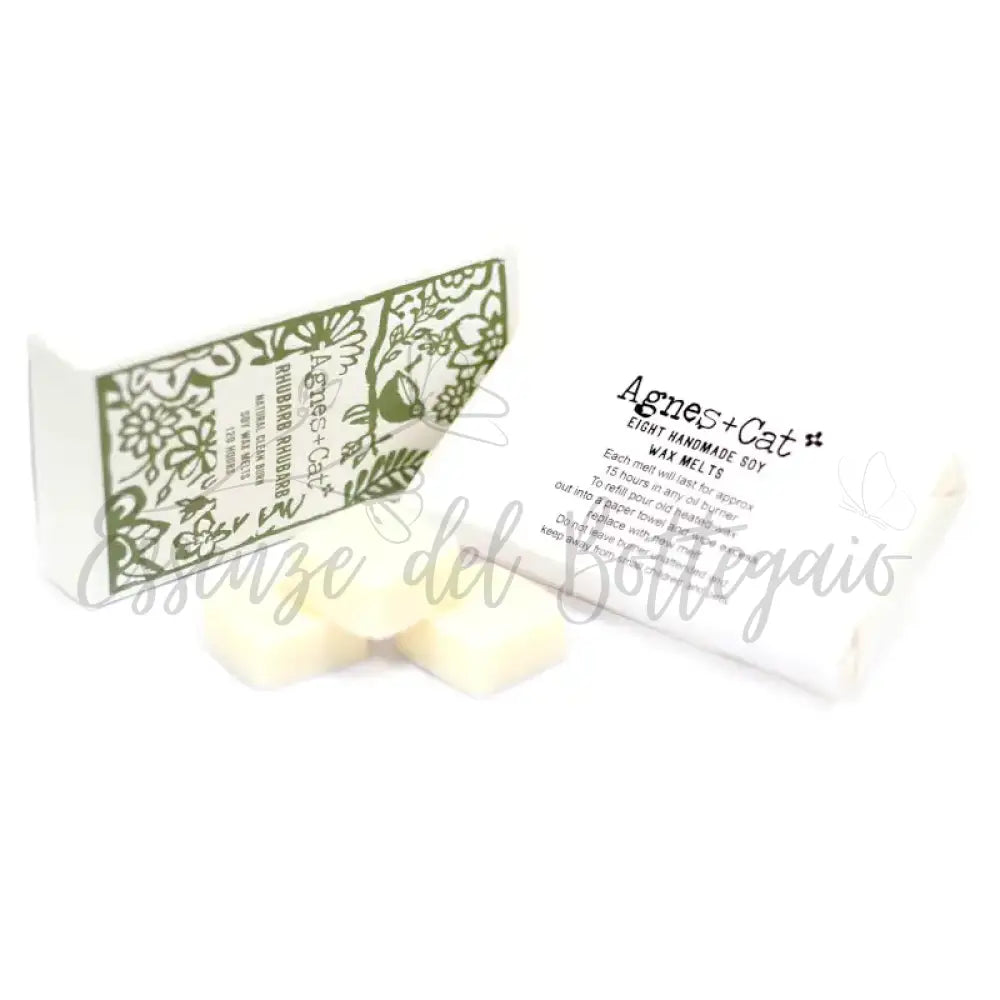 Confezione da 8 Cere - Rabarbaro - A&C Natural Soy Wax Melts 160g