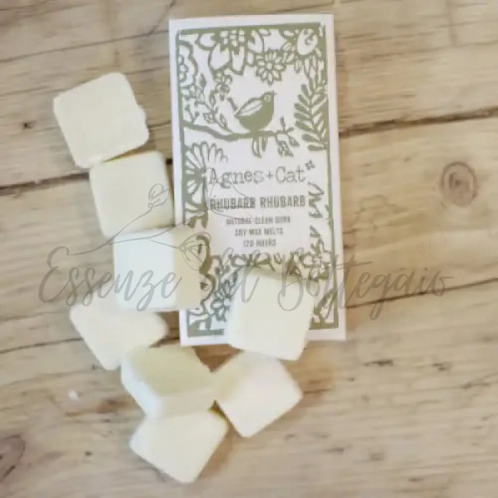 Confezione da 8 Cere - Rabarbaro - A&C Natural Soy Wax Melts 160g