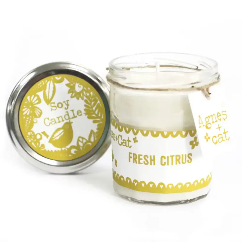 Confezione regalo - Agrumi freschi (candela) + Clementine