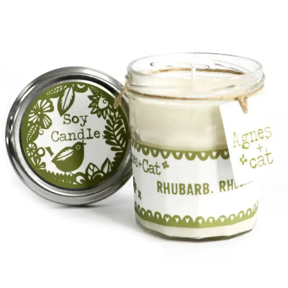 Confezione regalo - Rabarbaro (candela) + fico bianco