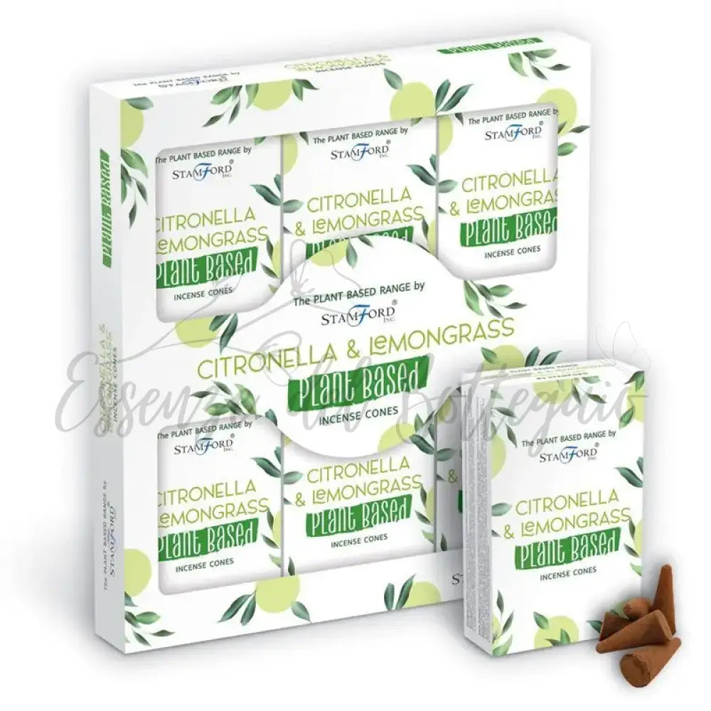 Coni di incenso a base vegetale - Citronella - Plant Based Incense Cones
