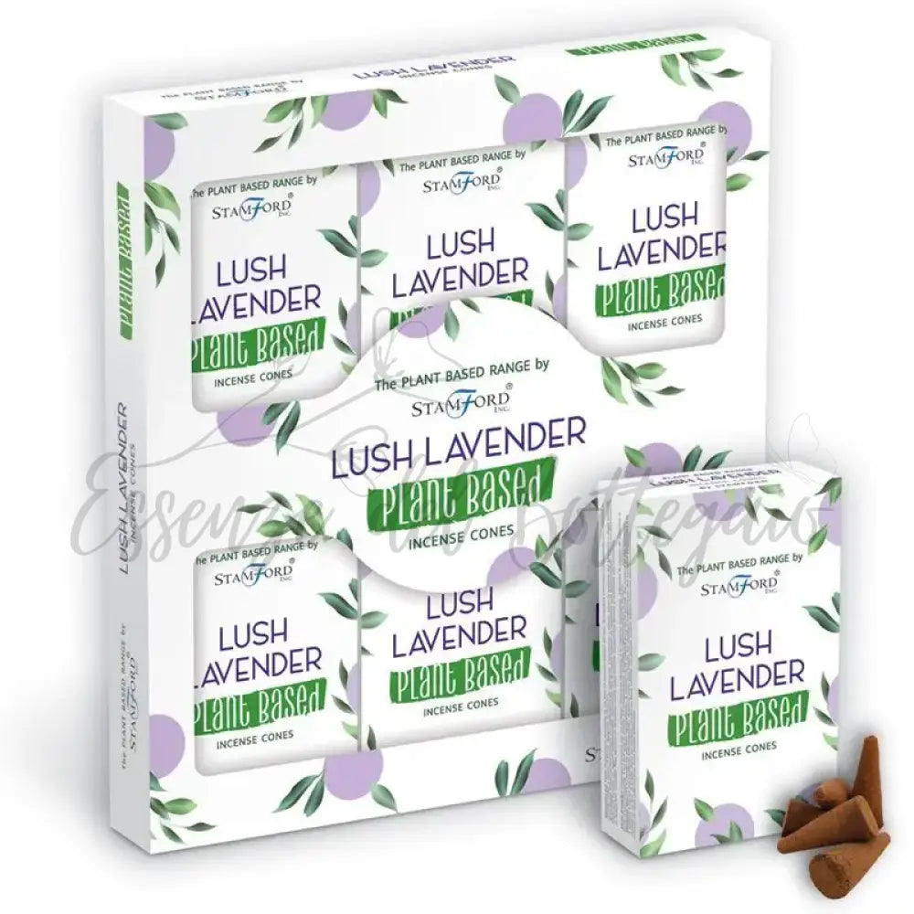 Coni di incenso a base vegetale - Lavanda - Plant Based Incense Cones