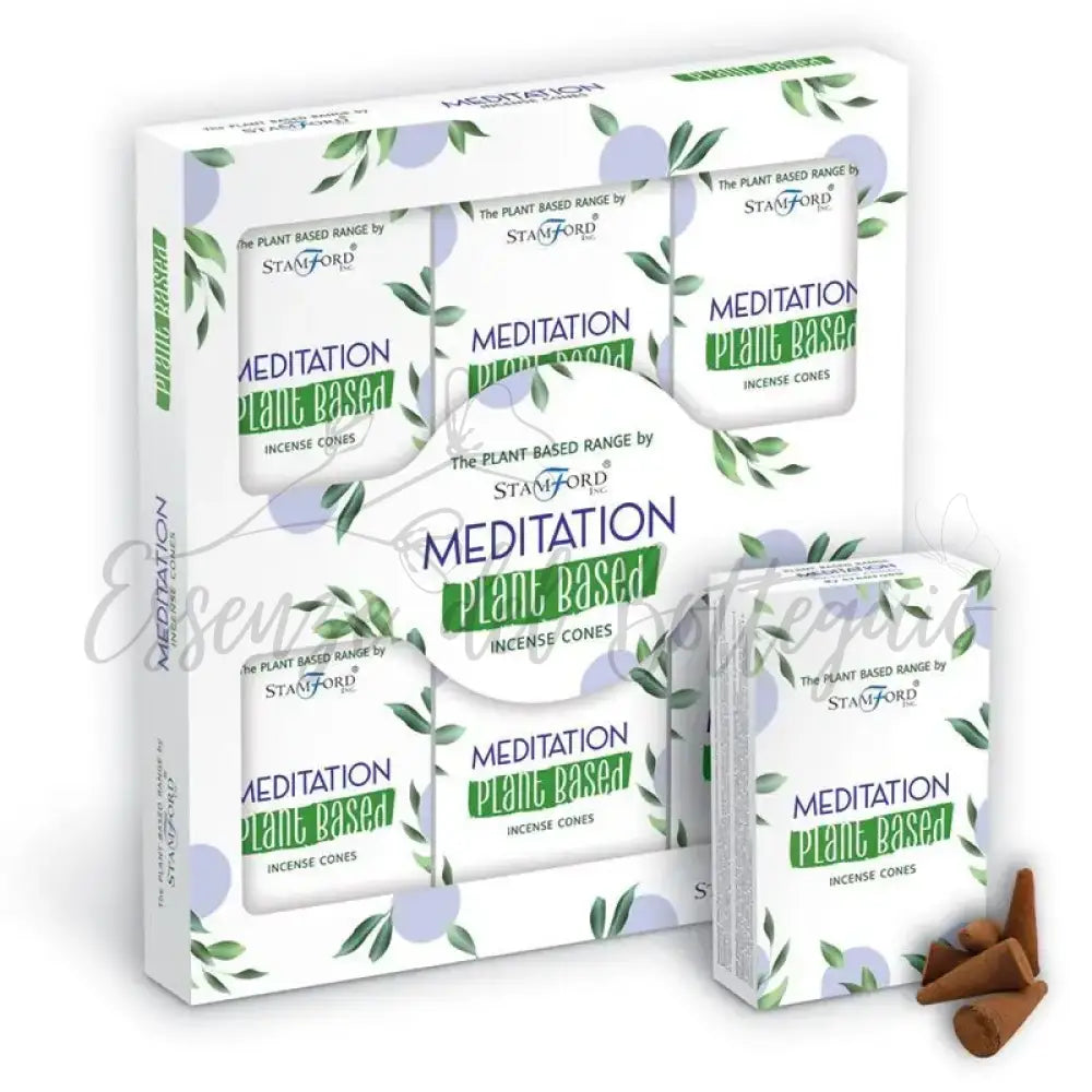 Coni di incenso a base vegetale - Meditazione - Plant Based Incense Cones
