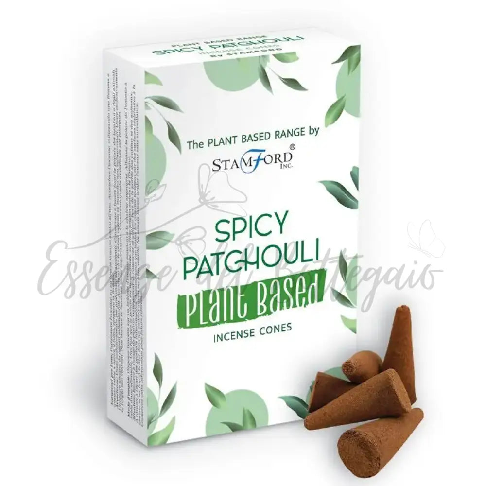 Coni di incenso a base vegetale - Patchouli - Plant Based Incense Cones