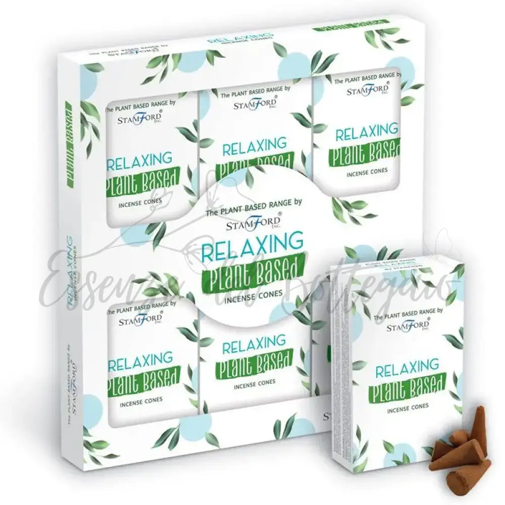 Coni di incenso a base vegetale - Rilassante - Plant Based Incense Cones