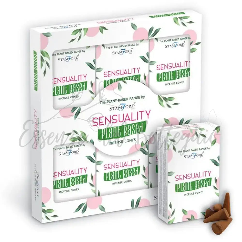 Coni di incenso a base vegetale - Sensuale - Plant Based Incense Cones