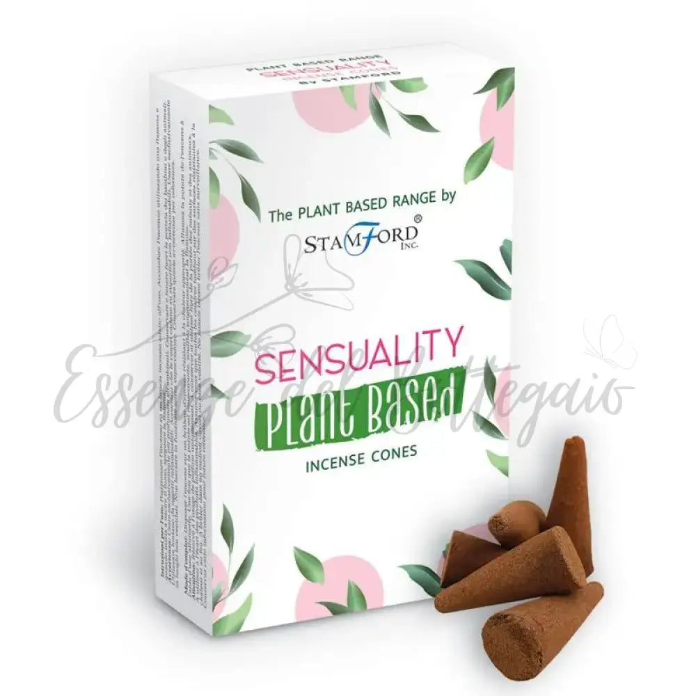 Coni di incenso a base vegetale - Sensuale - Plant Based Incense Cones
