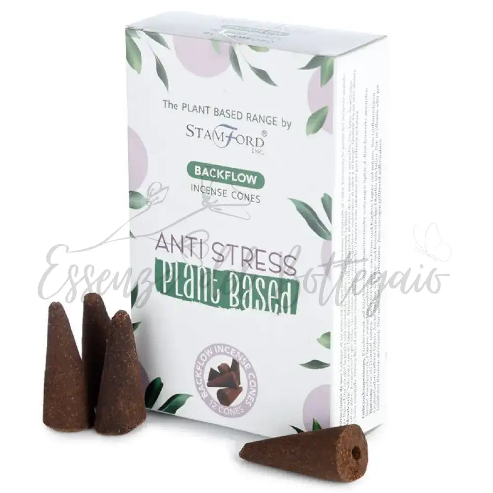 Coni di Incenso a Riflusso Vegetali - Anti Stress - Plant Based Backflow Incense Cones