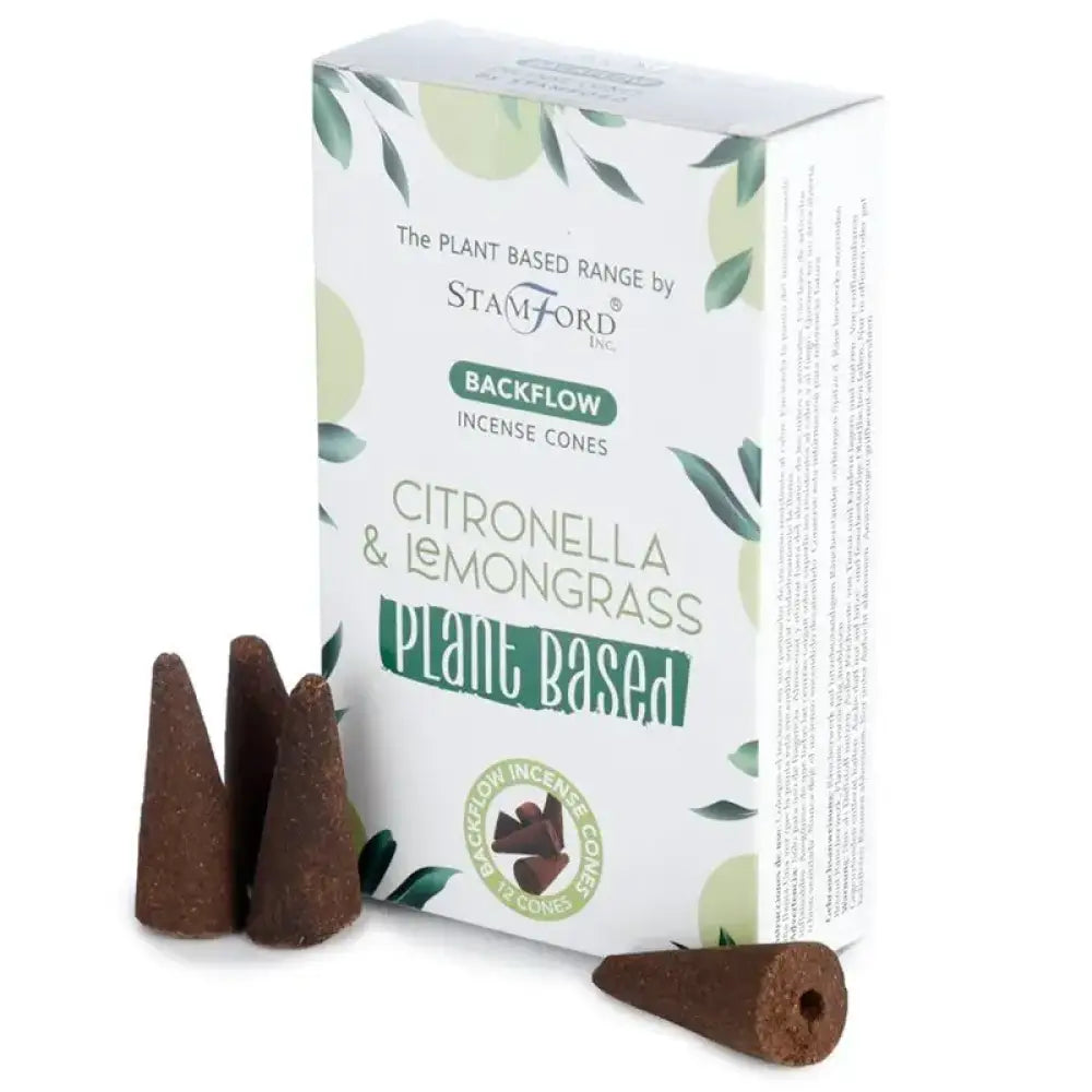 Coni di Incenso a Riflusso Vegetali - Citronella - Plant Based Backflow Incense Cones