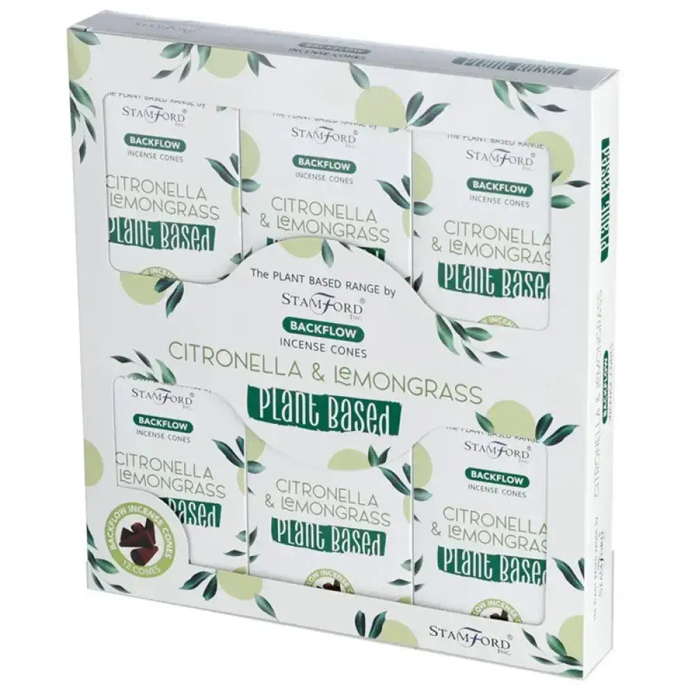 Coni di Incenso a Riflusso Vegetali - Citronella - Plant Based Backflow Incense Cones