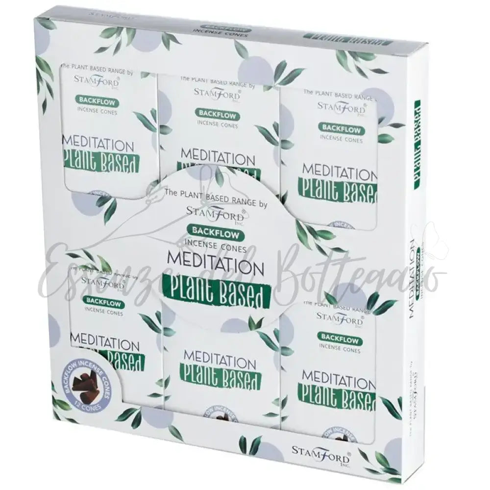 Coni di Incenso a Riflusso Vegetali - Meditazione - Plant Based Backflow Incense Cones