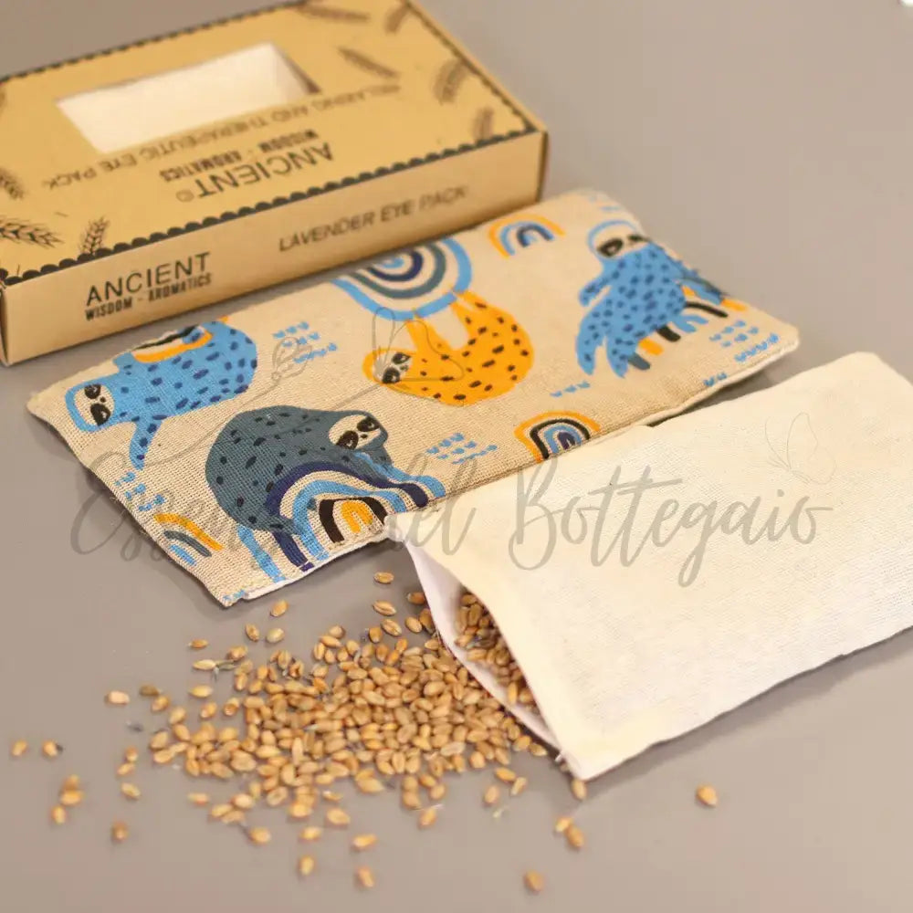 Cuscini per gli Occhi alla Lavanda - Bradipo Dormiglione - Eye Pillow With Gift Box