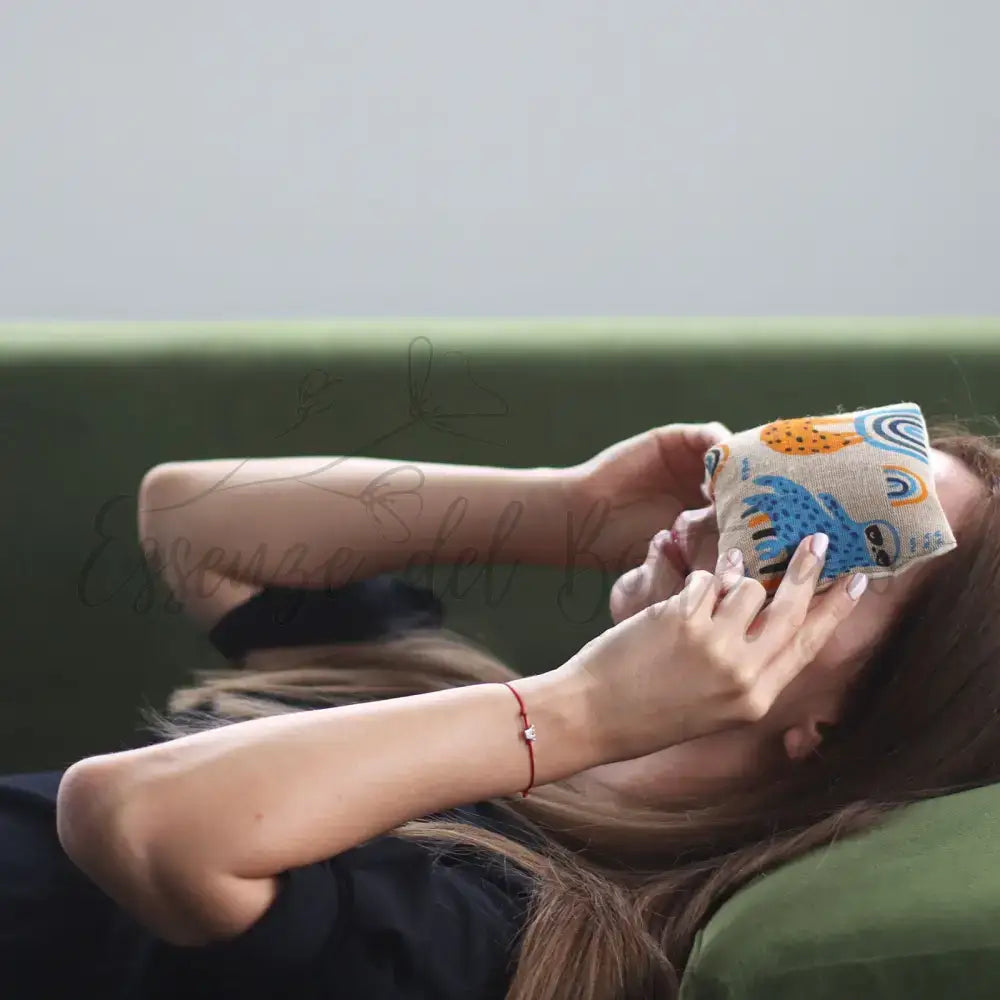 Cuscini per gli Occhi alla Lavanda - Giraffa del Madagascar - Eye Pillow With Gift Box