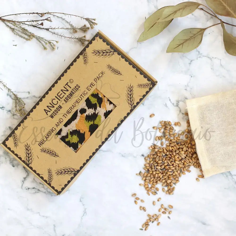 Cuscini per gli Occhi alla Lavanda - Leopardo della Notte - Eye Pillow With Gift Box