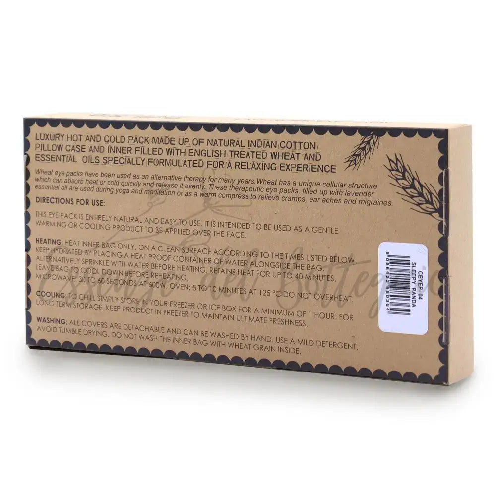 Cuscini per gli Occhi alla Lavanda - Panda Addormentato - Eye Pillow With Gift Box