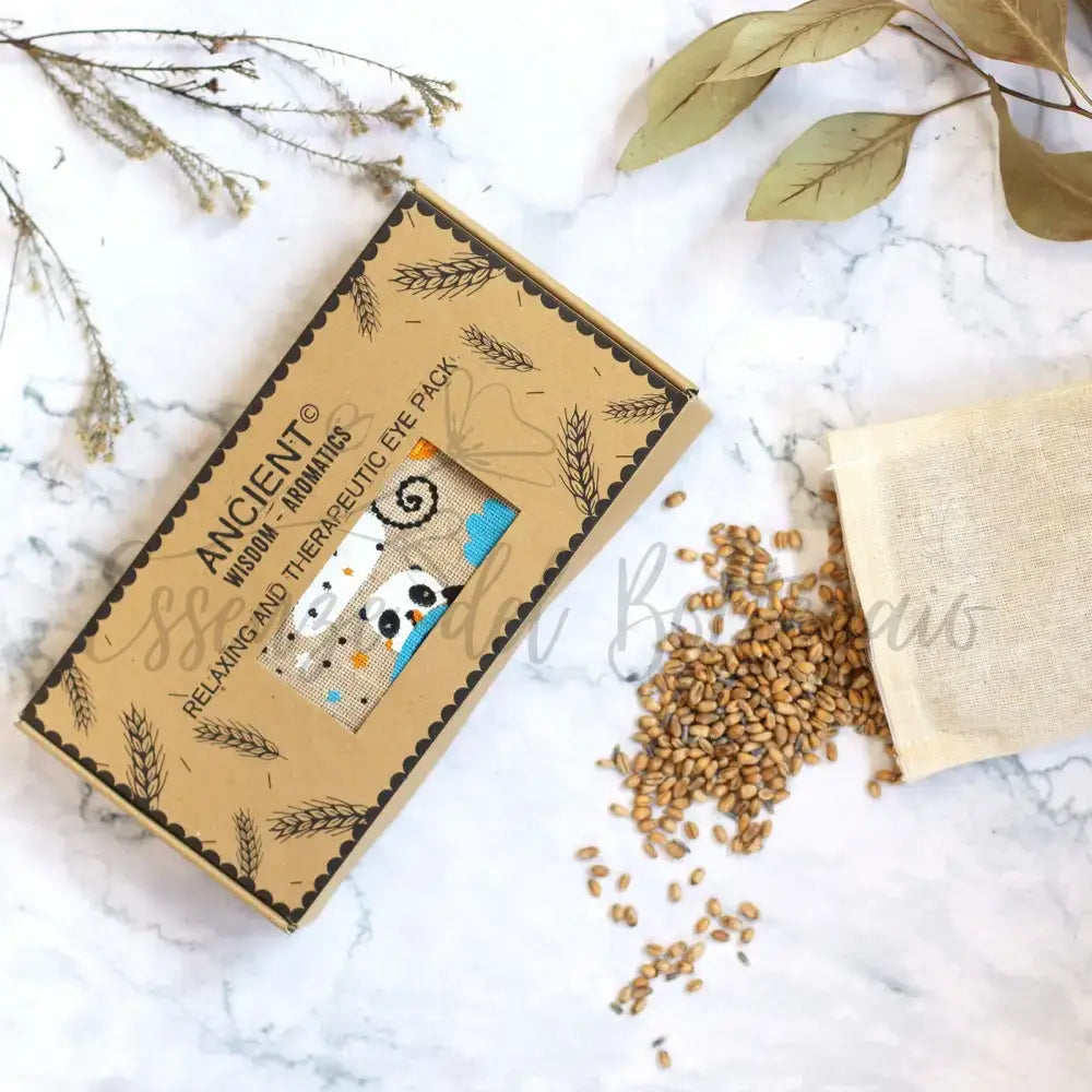 Cuscini per gli Occhi alla Lavanda - Panda Addormentato - Eye Pillow With Gift Box