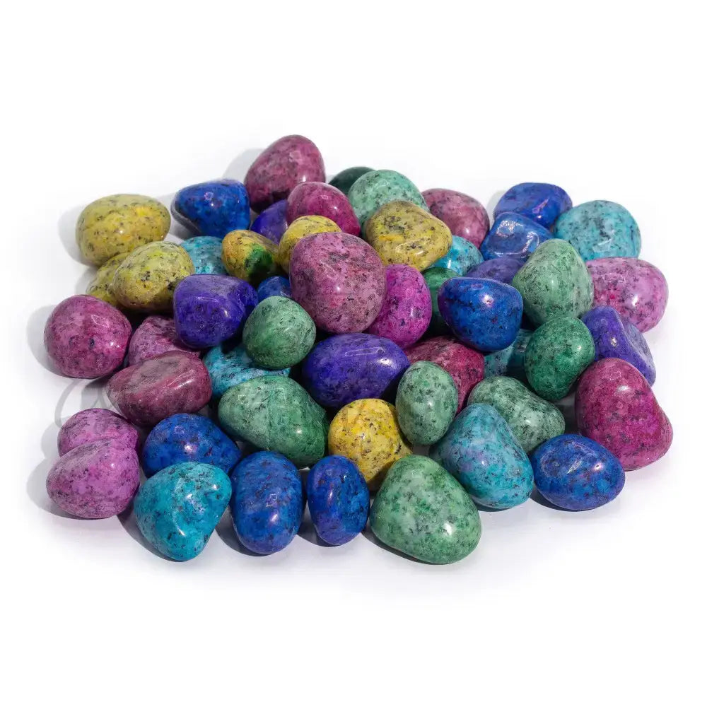 Dalmatian Stone Indiana Trattata in Massa – 1 kg (circa 70 - Mixed Gemstones