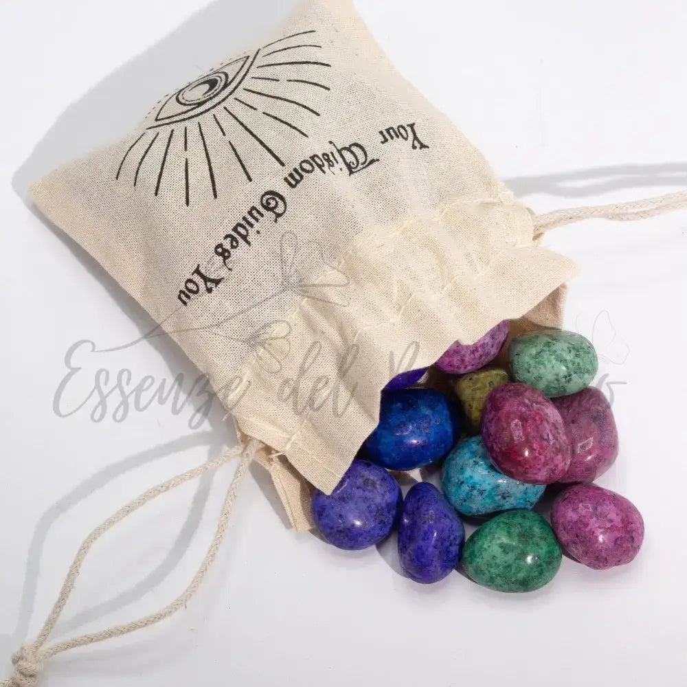 Dalmatian Stone Indiana Trattata in Massa – 1 kg (circa 70 - Mixed Gemstones