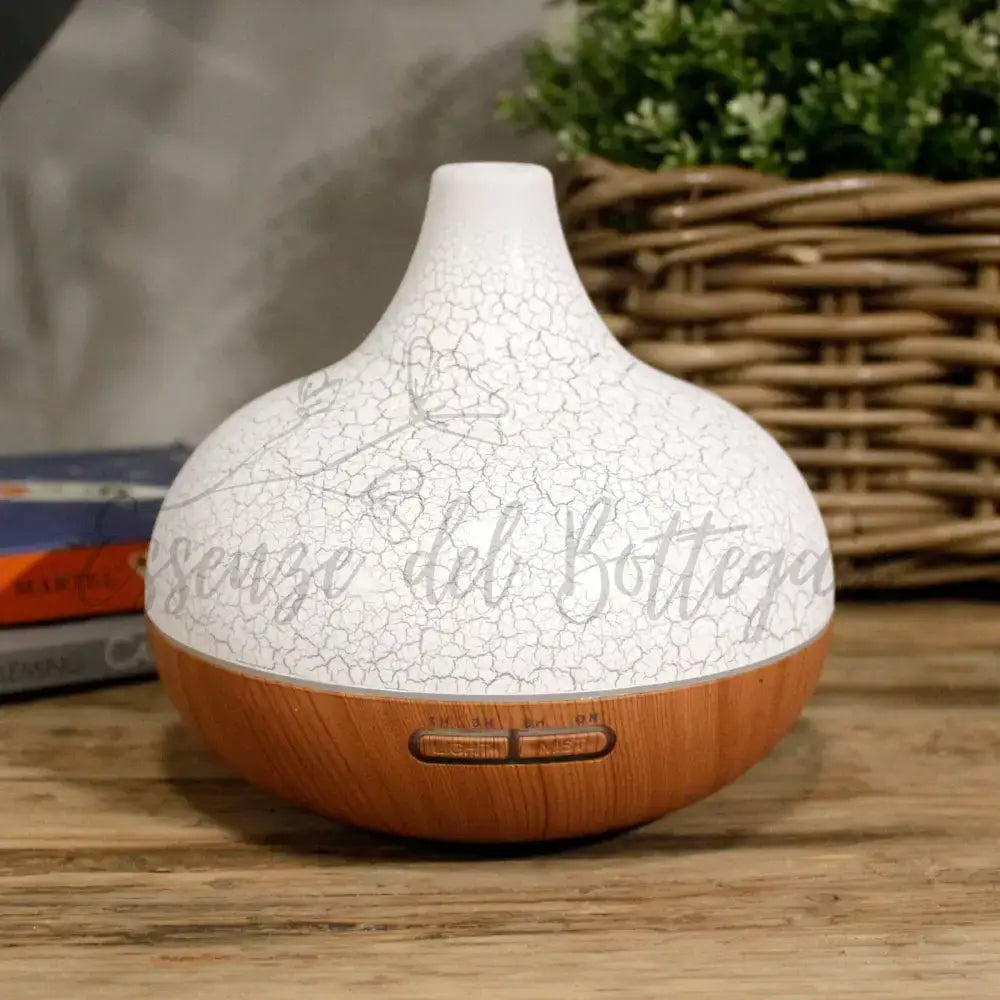 Diffusore Aromi - Effetto Crepato - USB LED - Timer - Aroma Diffusers