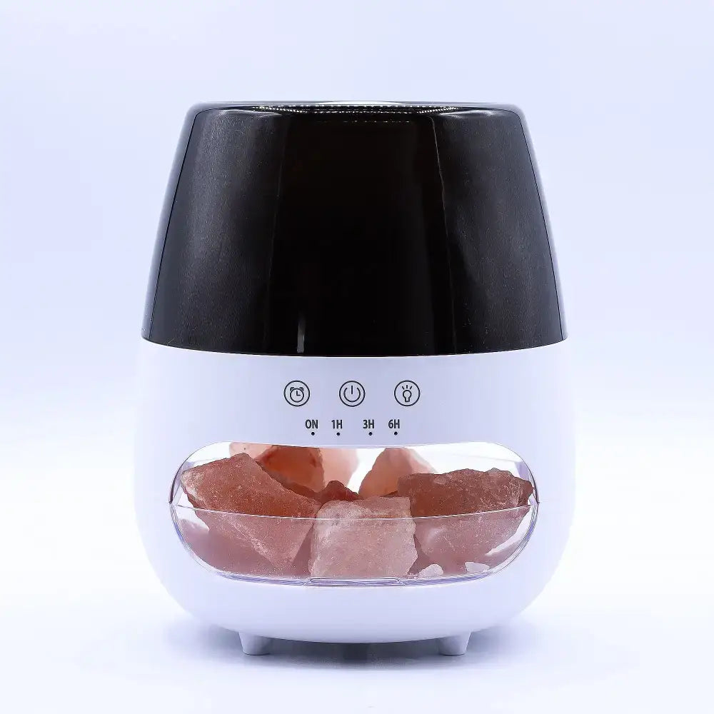 Diffusore di Aromi con Effetto Fiamma e Pietra di Sale – - Aroma Diffusers