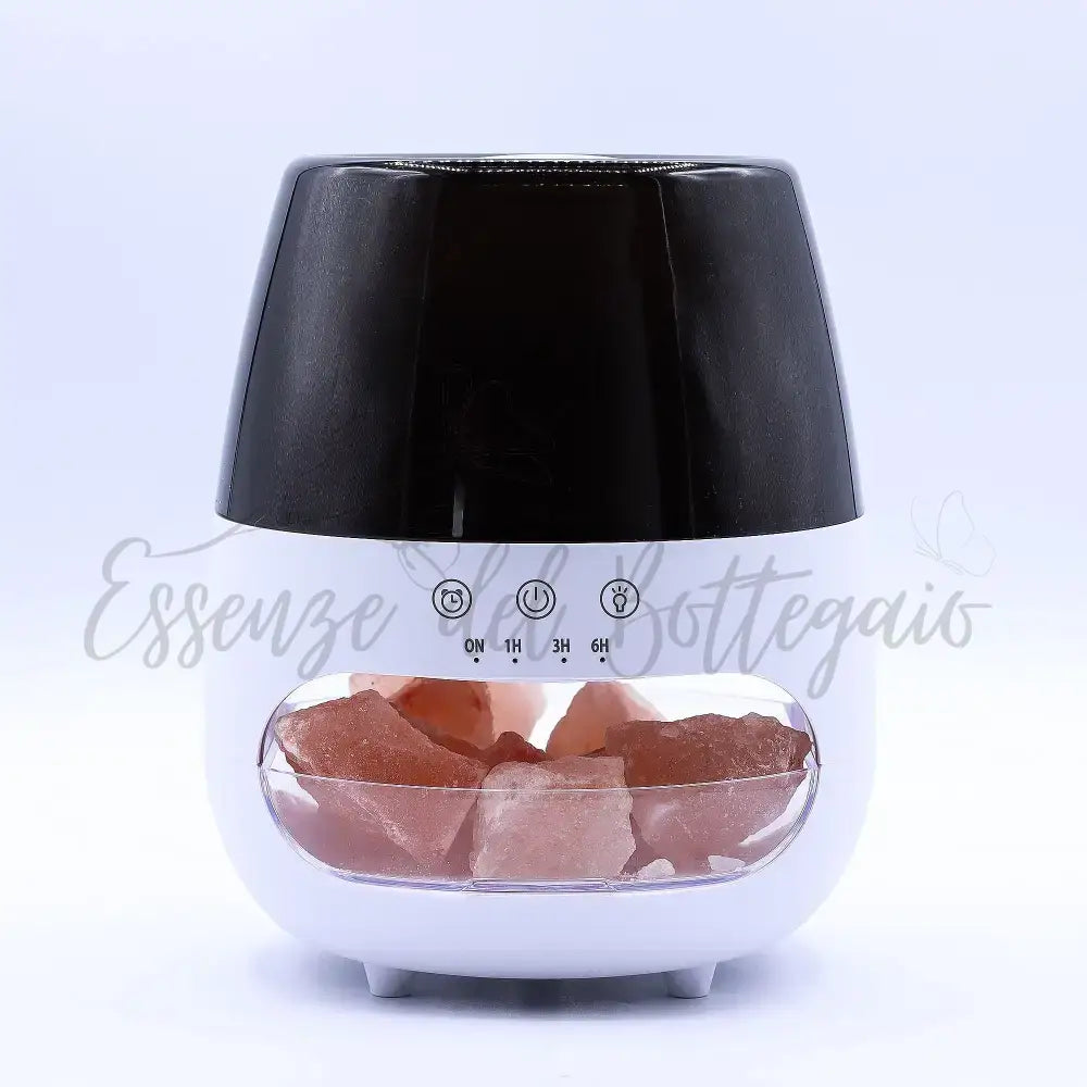 Diffusore di Aromi con Effetto Fiamma e Pietra di Sale – - Aroma Diffusers
