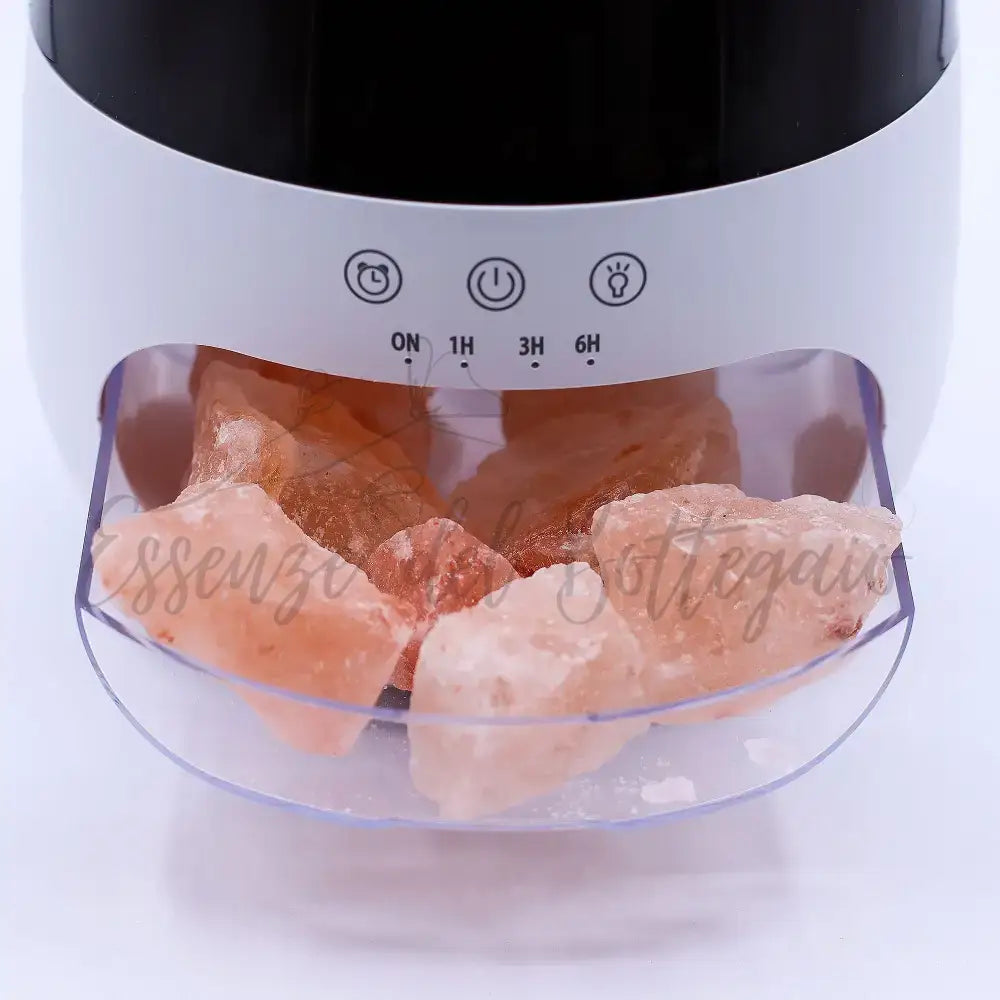 Diffusore di Aromi con Effetto Fiamma e Pietra di Sale – - Aroma Diffusers