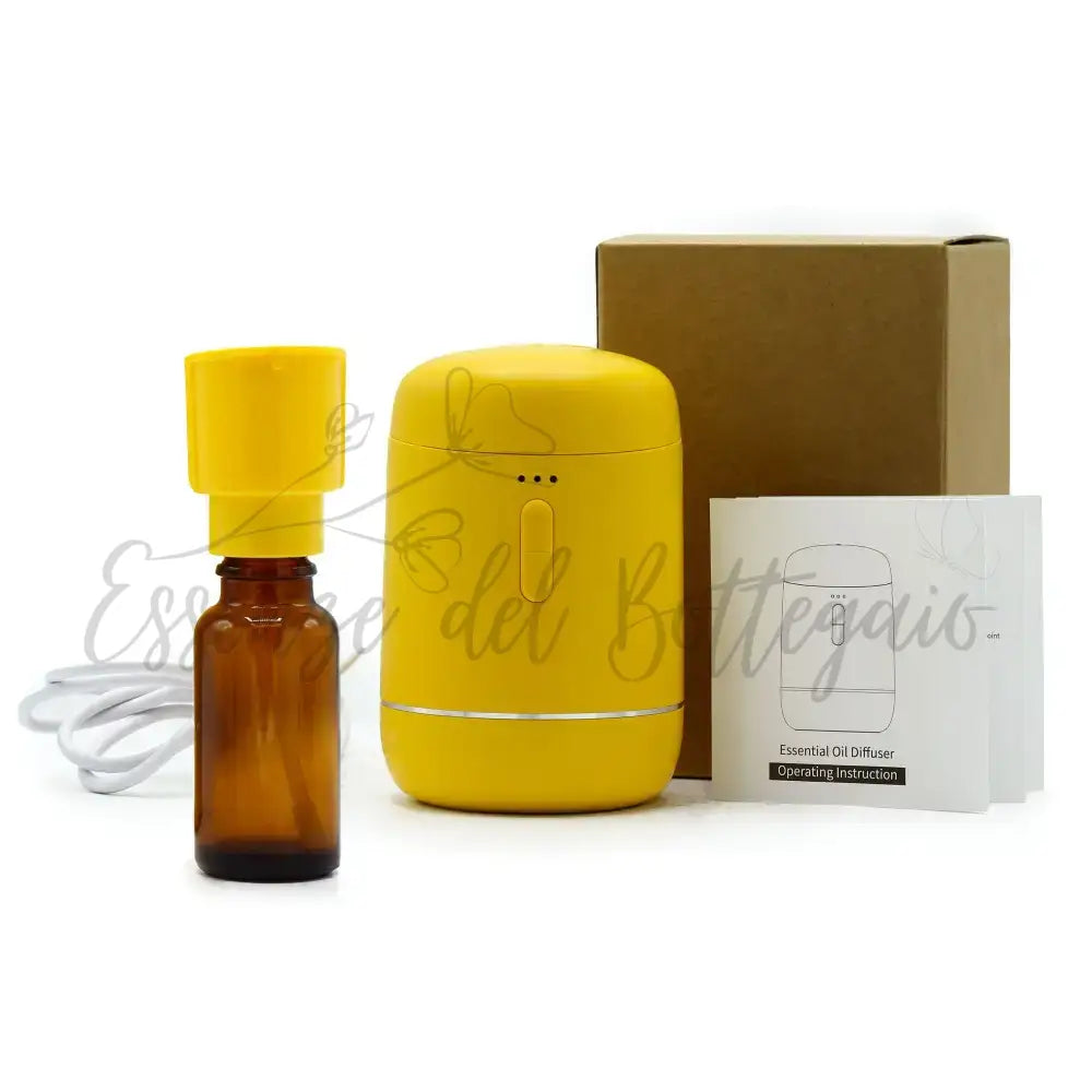 Diffusore Aromi a Secco - Nebulizzatore - USB a C - Giallo - Aroma Diffusers