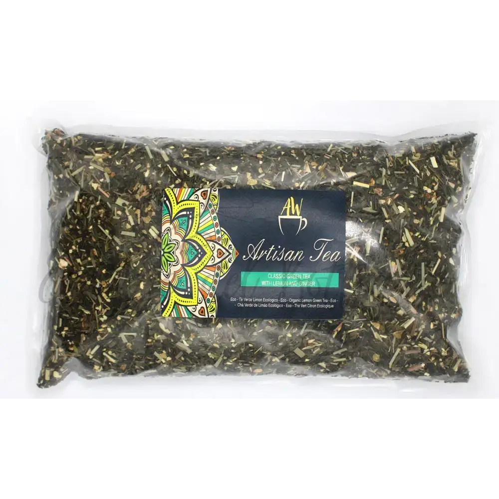 Eco - Tè Verde al Limone e Zenzero Bio 1Kg - Artisan Tea 1kg