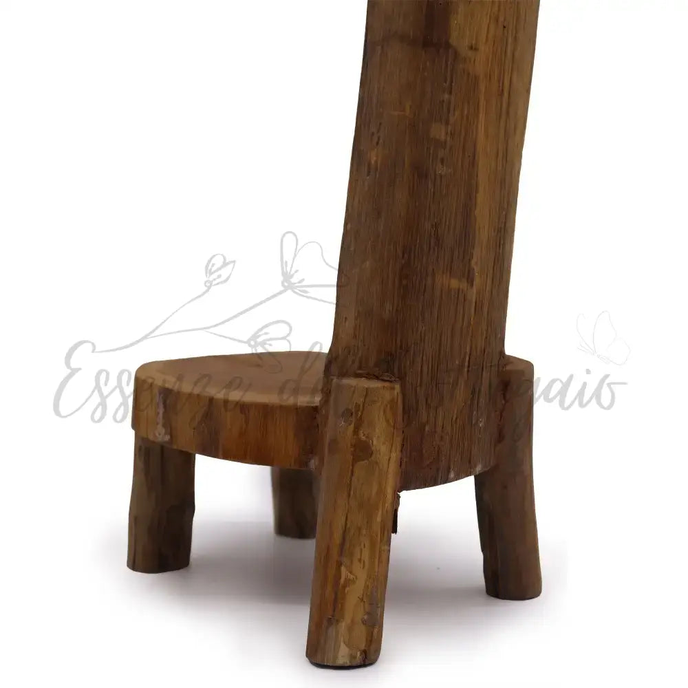 Espositore a 3 Ripiani in Legno Teak - Alto 100cm - Natural Teak Display