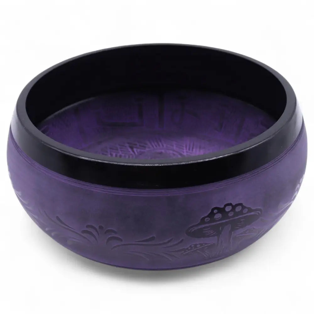 Extra Loud - Mushroom Singing Bowl - Purple Haze - Tibetan Singing Bowls