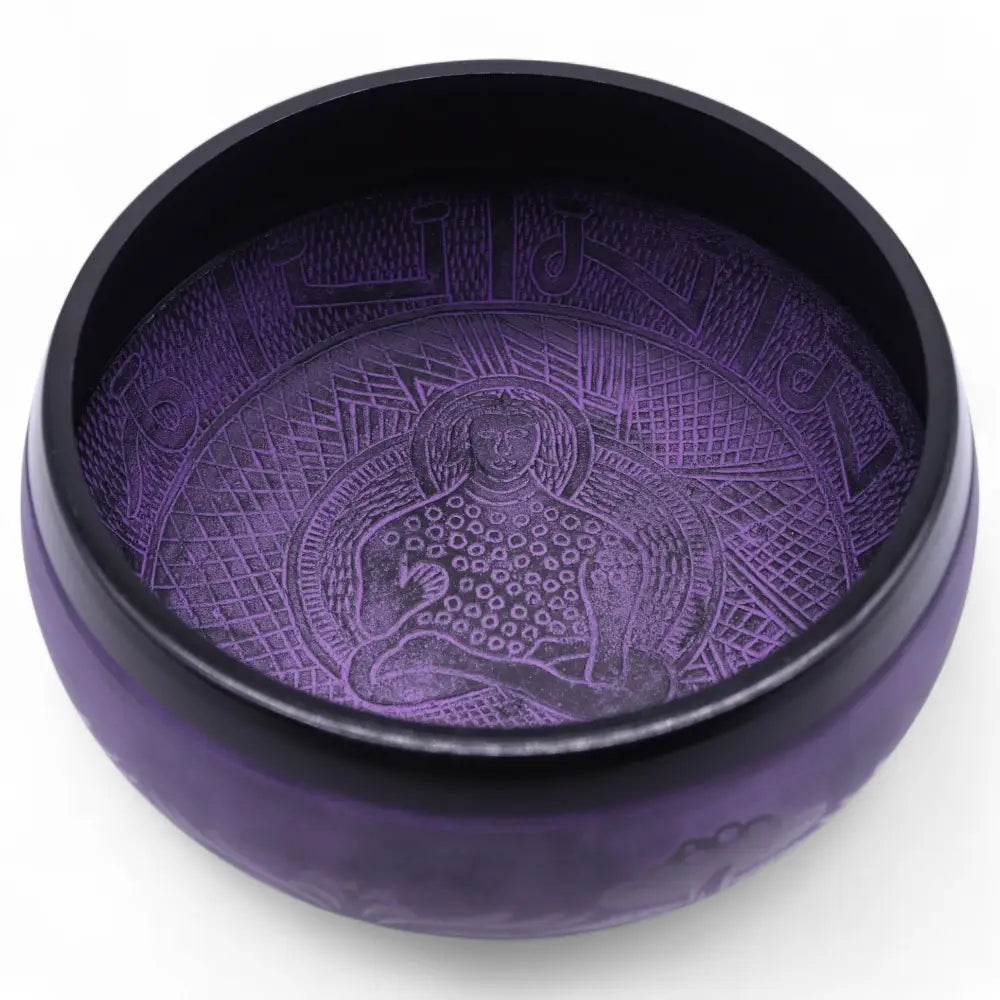 Extra Loud - Mushroom Singing Bowl - Purple Haze - Tibetan Singing Bowls