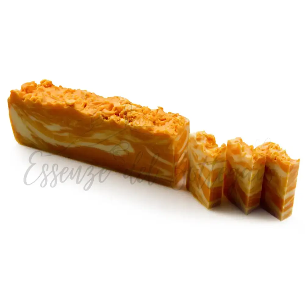 Fette di sapone - Arancio all’olio di oliva 100 g - Artisan Olive Oil Soaps 1.25kg and Slices 110g