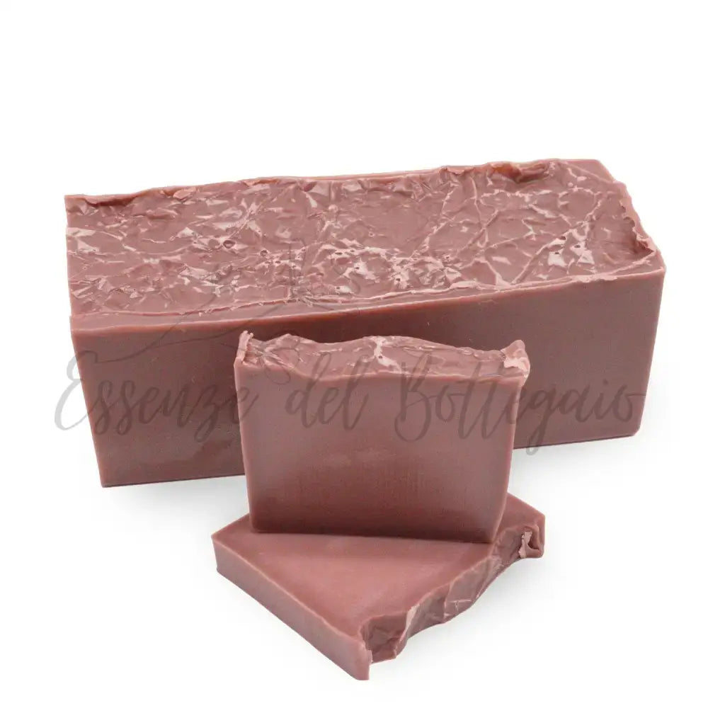 Fette di Sapone - Beatitudine ai Lamponi 100g - Handcrafted Wild Soap Loaves 1.3 Kg & Slices 100-140g