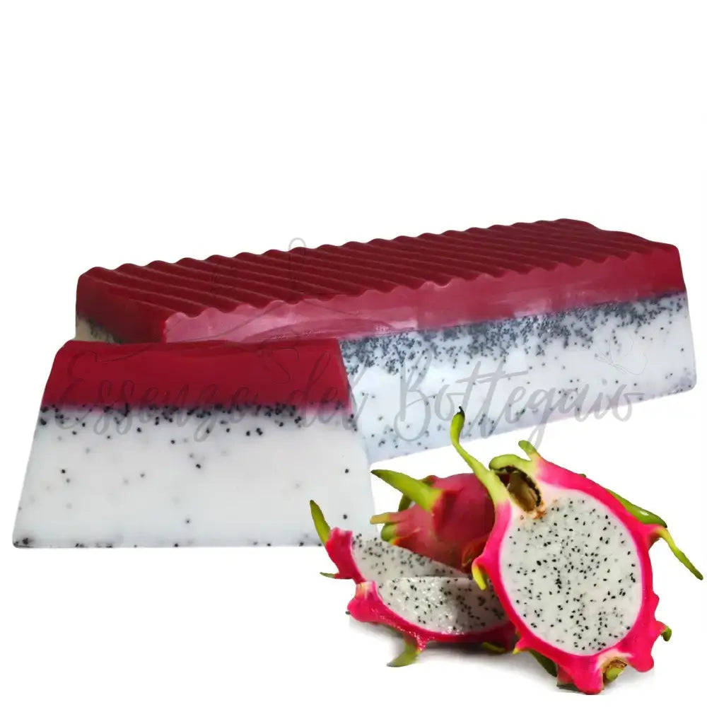 Fette di sapone- Dragon fruit tropicale 100 g - Tropical Paradise Soap Loaves 1.3kg and Slices