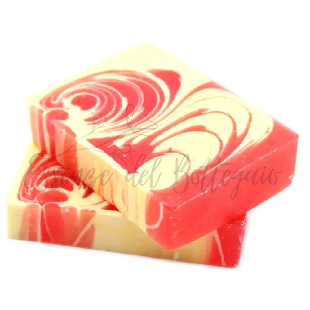 Fette di sapone - Fragola 115 g circa - Handmade Soap Loaves - 1.25kg & Slices
